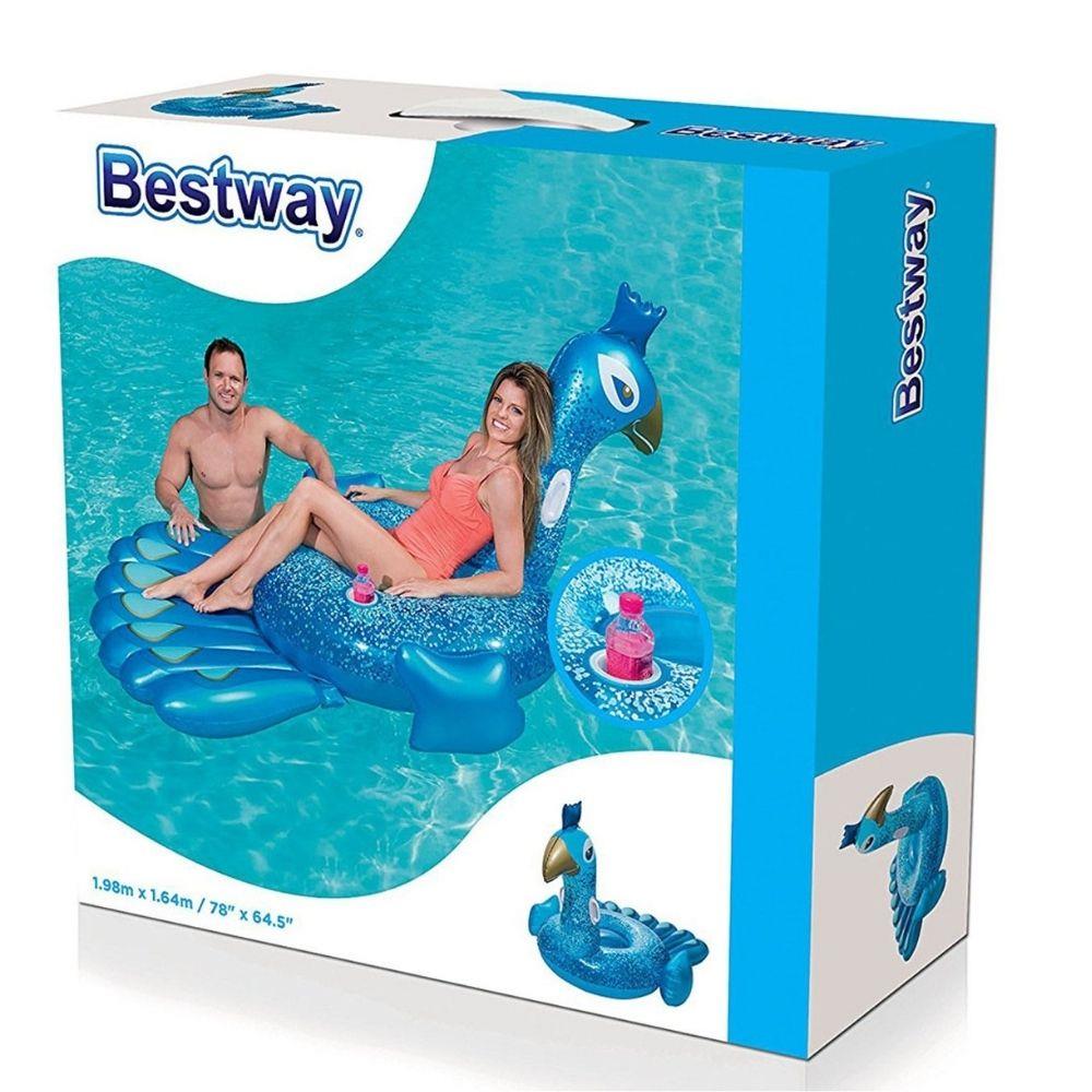 Dev Tavus Kuşu Binici 198x164 Cm Bestway - 41101 (Lisinya) Dev Tavus Kuşu Binici 198x164 Cm Bestway - 41101 (Lisinya)