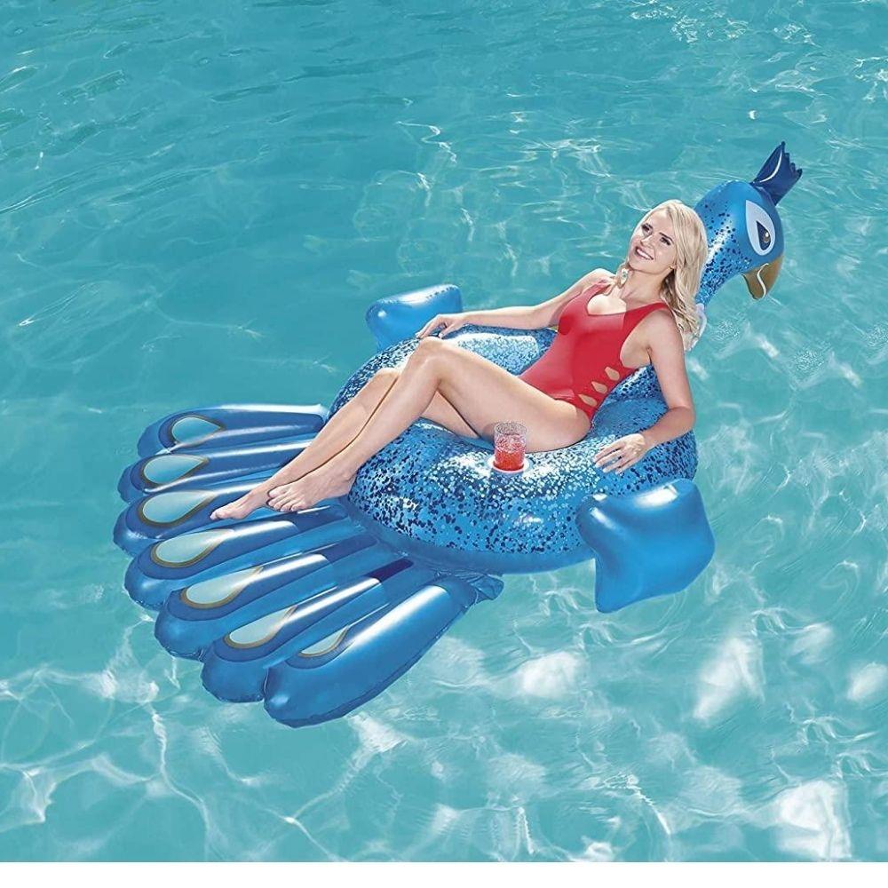 Dev Tavus Kuşu Binici 198x164 Cm Bestway - 41101 (Lisinya) Dev Tavus Kuşu Binici 198x164 Cm Bestway - 41101 (Lisinya)