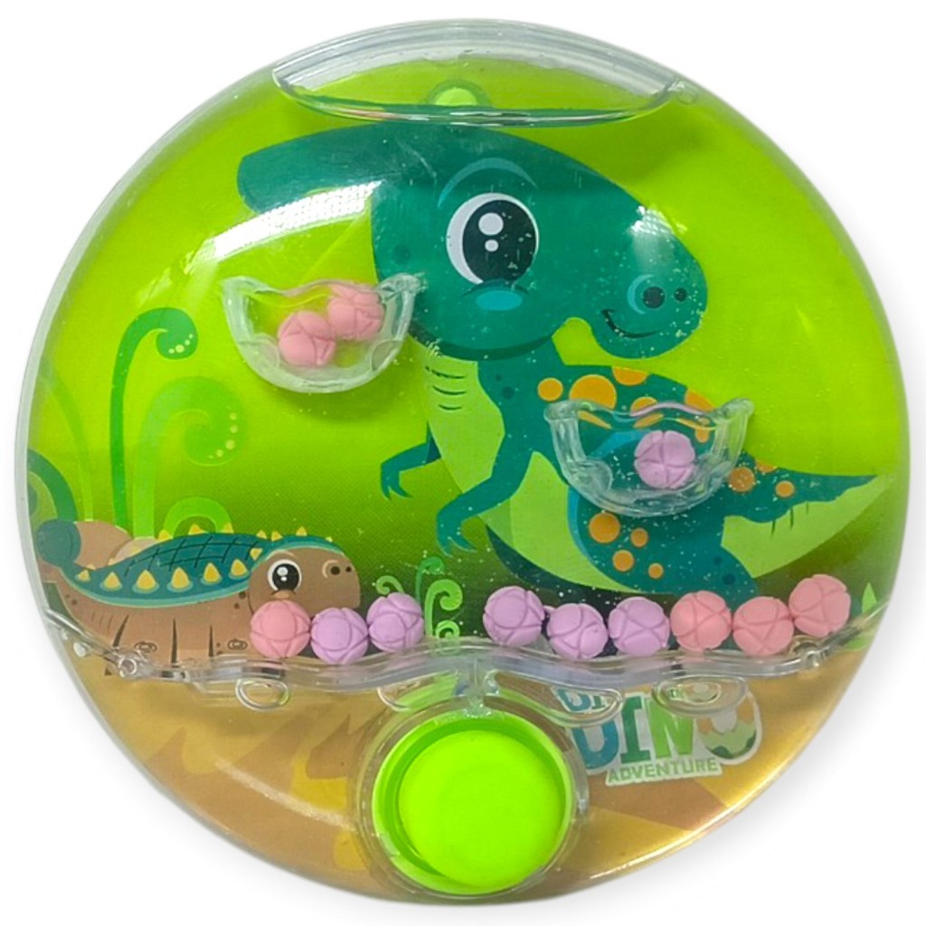 Dino Adventure Su Oyunu - Klasik Basmalı Eğlence  - Yeşil (Lisinya)