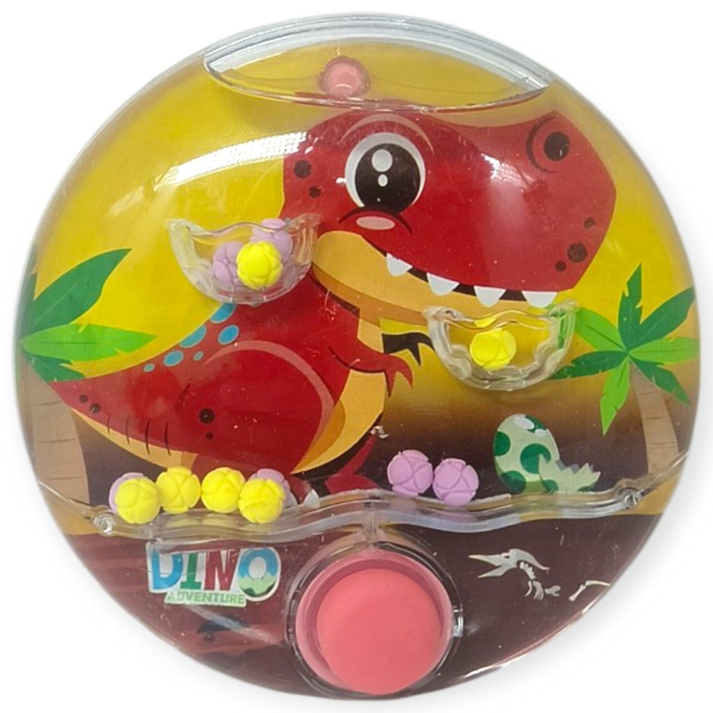 Dino Adventure Su Oyunu - Klasik Basmalı Eğlence  - Kırmızı (Lisinya)