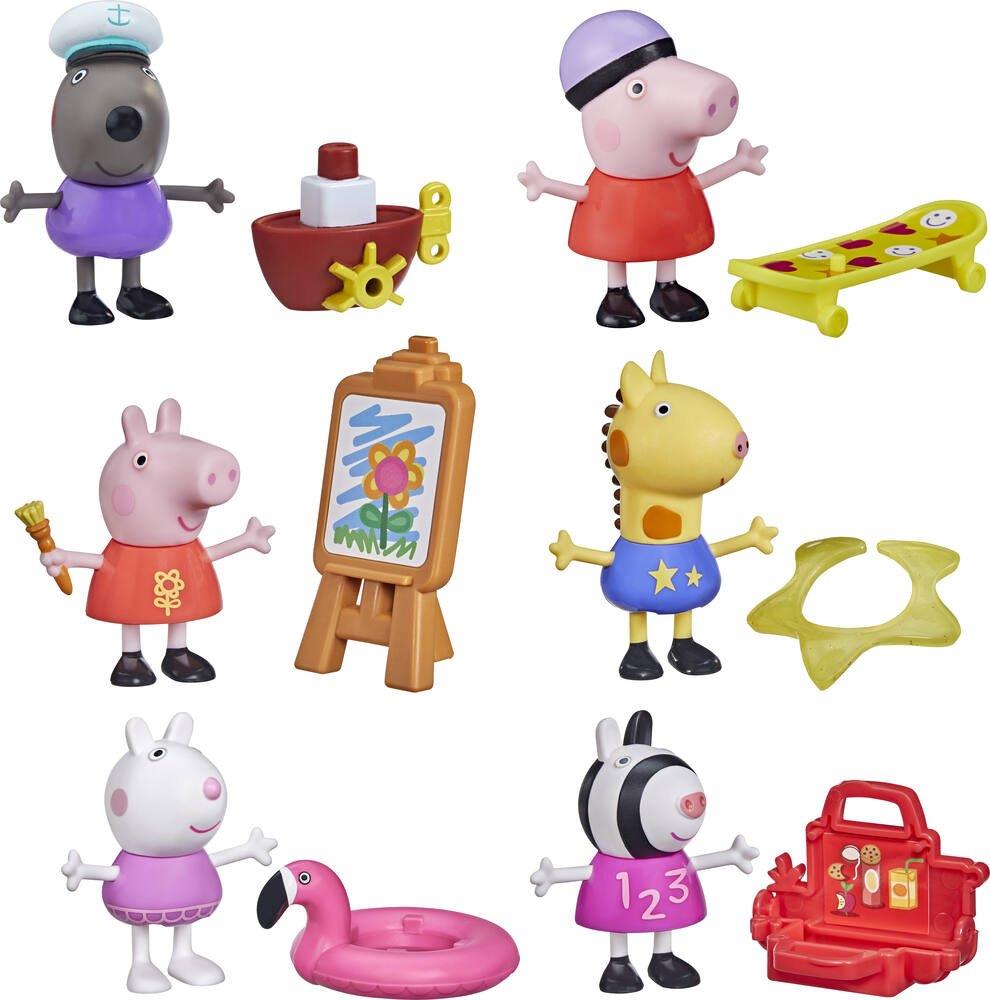 F2179 - PEP PEPPA PIG VE ARKADASLARI TEKLI FIGUR 12 (Lisinya)