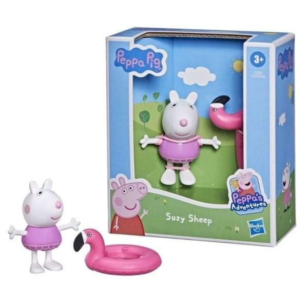 F2179 - PEP PEPPA PIG VE ARKADASLARI TEKLI FIGUR 12 (Lisinya)