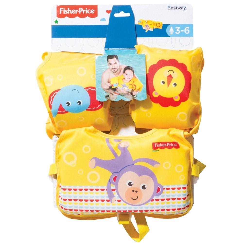 Fisher Price Kolluk & Köpük Can Yeleği Bestway Yelek - 93522 (Lisinya) Fisher Price Kolluk & Köpük Can Yeleği Bestway Yelek - 93522 (Lisinya)