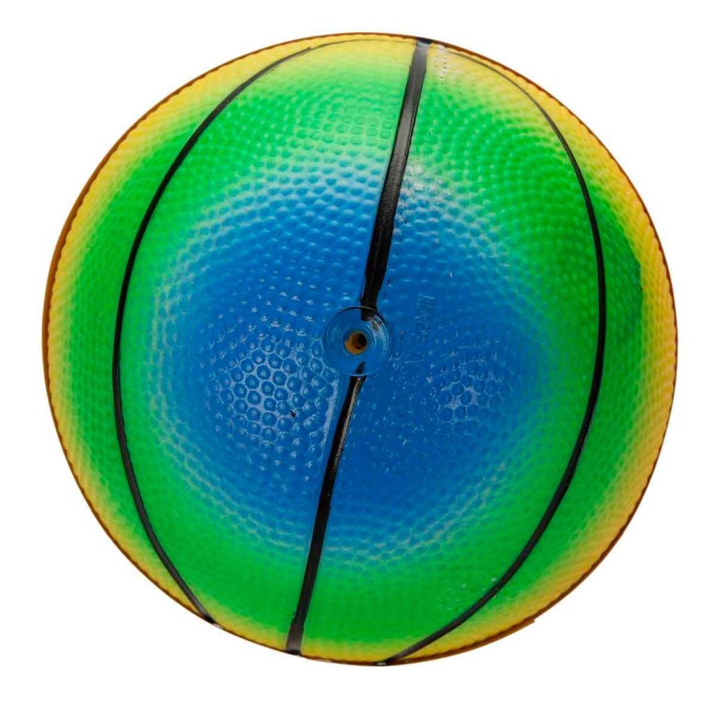 Gökkuşağı Renkli Mini Basketbol Topu - 11 cm  (Lisinya)