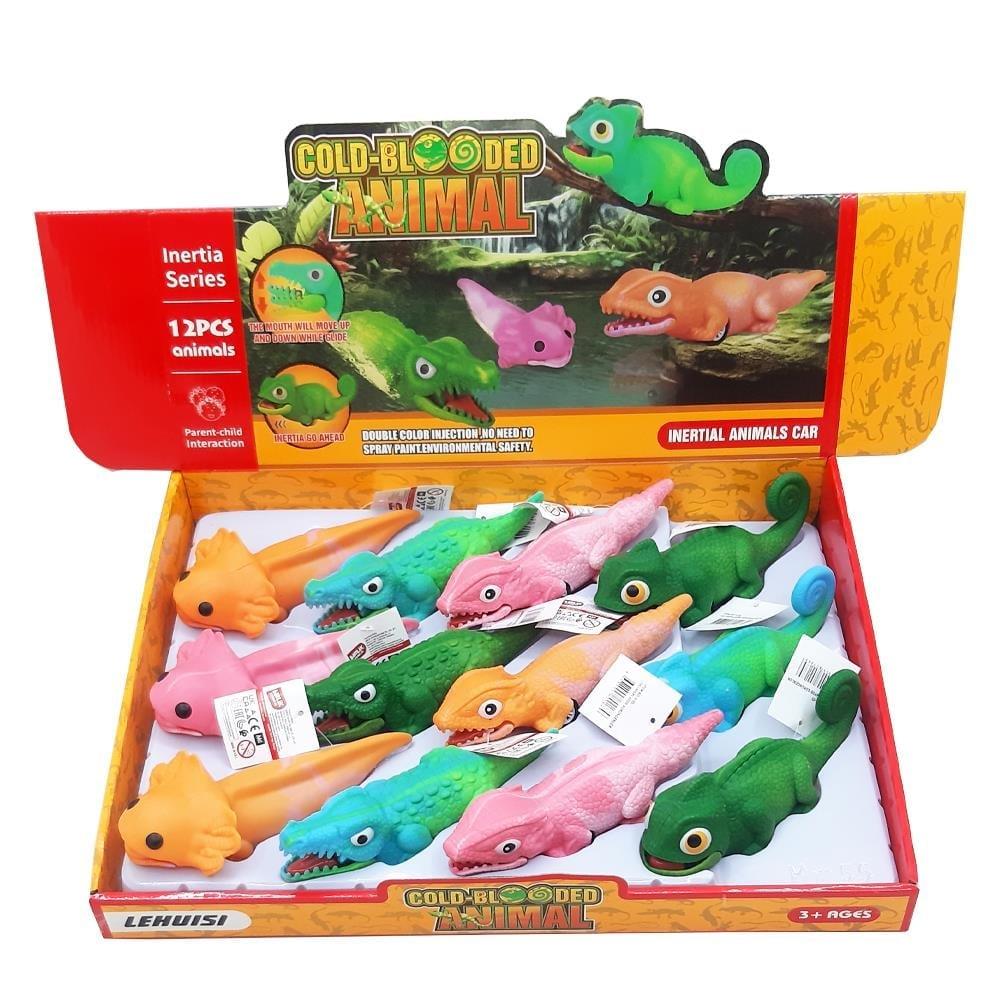 H-55 - SÜRTMELİ SÜRÜNGENLER 12'Lİ STAND (Lisinya)