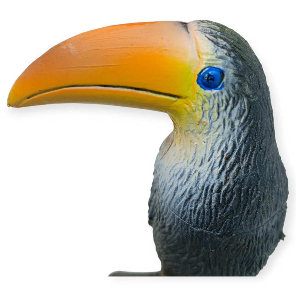 Hayvan Figürleri - Kuşlar - 12 cm Tukan Kuşu (Lisinya)