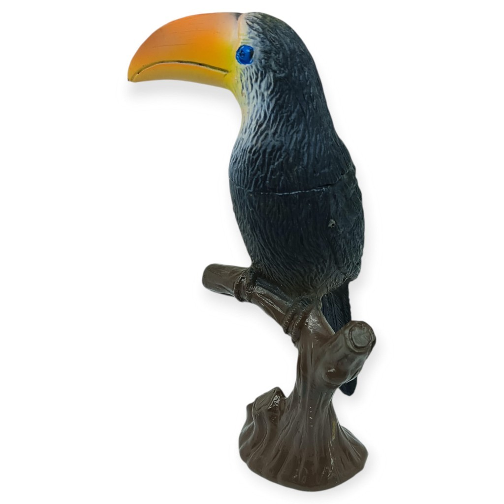 Hayvan Figürleri - Kuşlar - 12 cm Tukan Kuşu (Lisinya)
