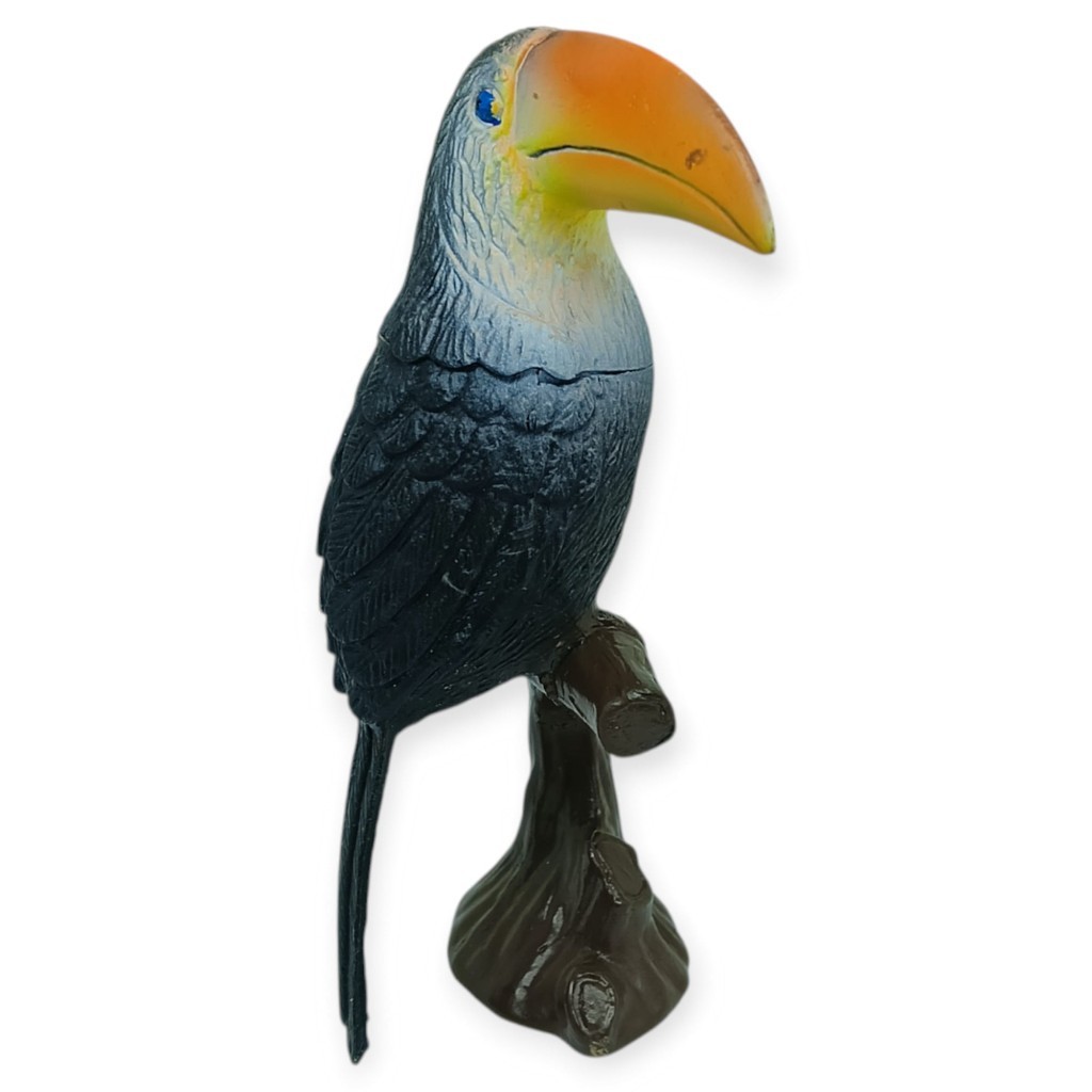 Hayvan Figürleri - Kuşlar - 12 cm Tukan Kuşu (Lisinya)