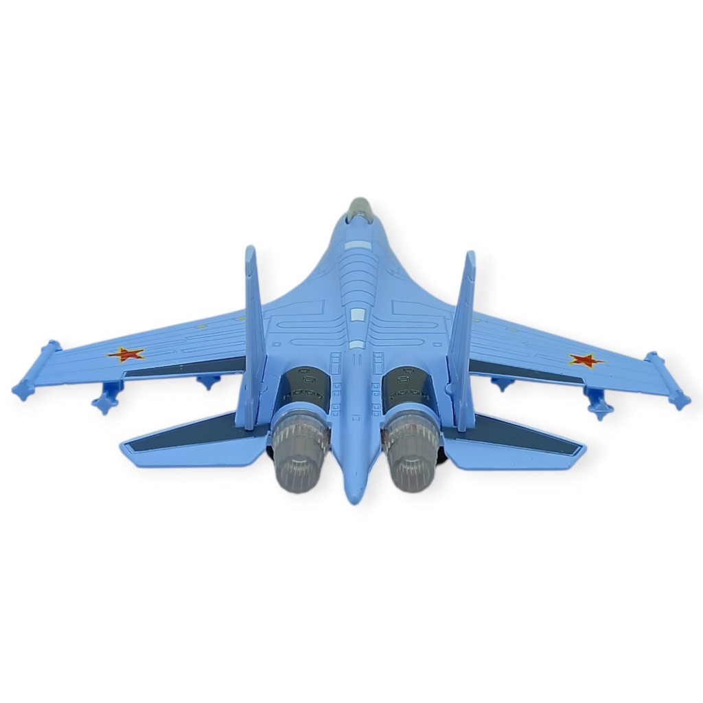 Çek Bırak Metal Uçak Sesli Işıklı 22 cm (Lisinya)