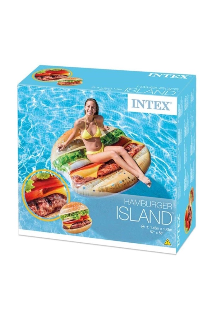 Intex Hamburger Ada Yatak 145x142 cm - 58780 (Lisinya) Intex Hamburger Ada Yatak 145x142 cm - 58780 (Lisinya)
