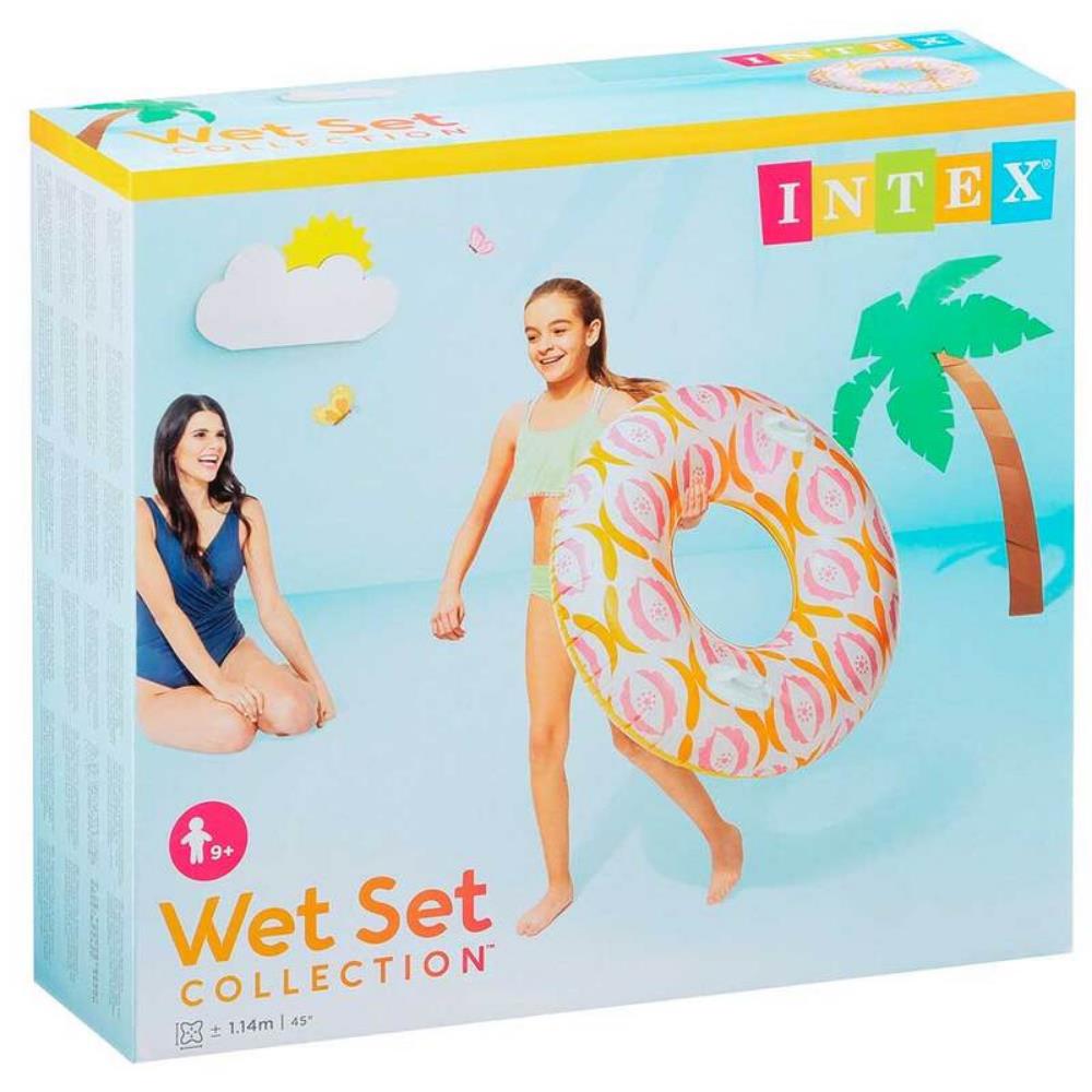 İntex Sonsuzluk Desenli Tutunmalı Simit 114 Cm - 56269 (Lisinya) İntex Sonsuzluk Desenli Tutunmalı Simit 114 Cm - 56269 (Lisinya)