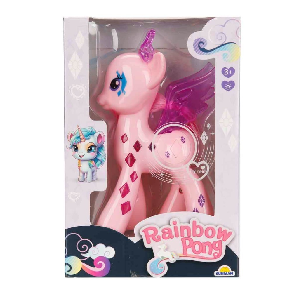 Işıltılı Pony Figür - Işıklı Figür - Pembe (Lisinya) Işıltılı Pony Figür - Işıklı Figür - Pembe (Lisinya)