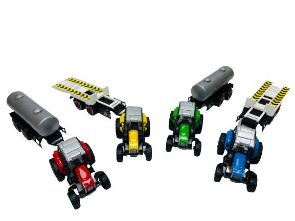 Çek Bırak Römorklu Traktör 25Cm - KID.00056 (Lisinya)