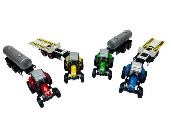 Çek Bırak Römorklu Traktör 25Cm - KID.00056 (Lisinya)