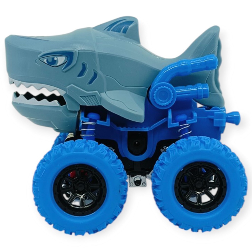 Köpek Balığı Sürtmeli Mekanik Monster Araba Gri 12 cm (Lisinya) Köpek Balığı Sürtmeli Mekanik Monster Araba Gri 12 cm (Lisinya)