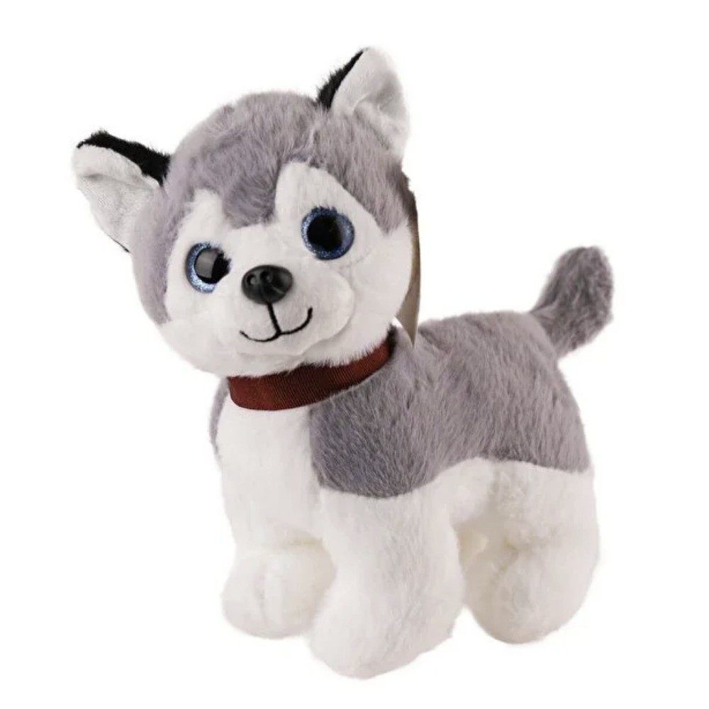 Sesli Peluş Köpek - 2309033 - Gri (Lisinya) Sesli Peluş Köpek - 2309033 - Gri (Lisinya)