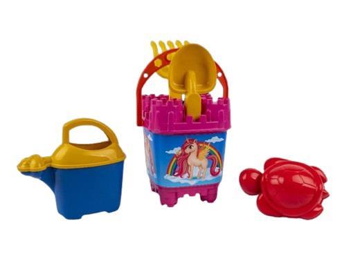 Küçük Kale Kova Plaj Seti ve Aksesuarları - 2067 (Lisinya)