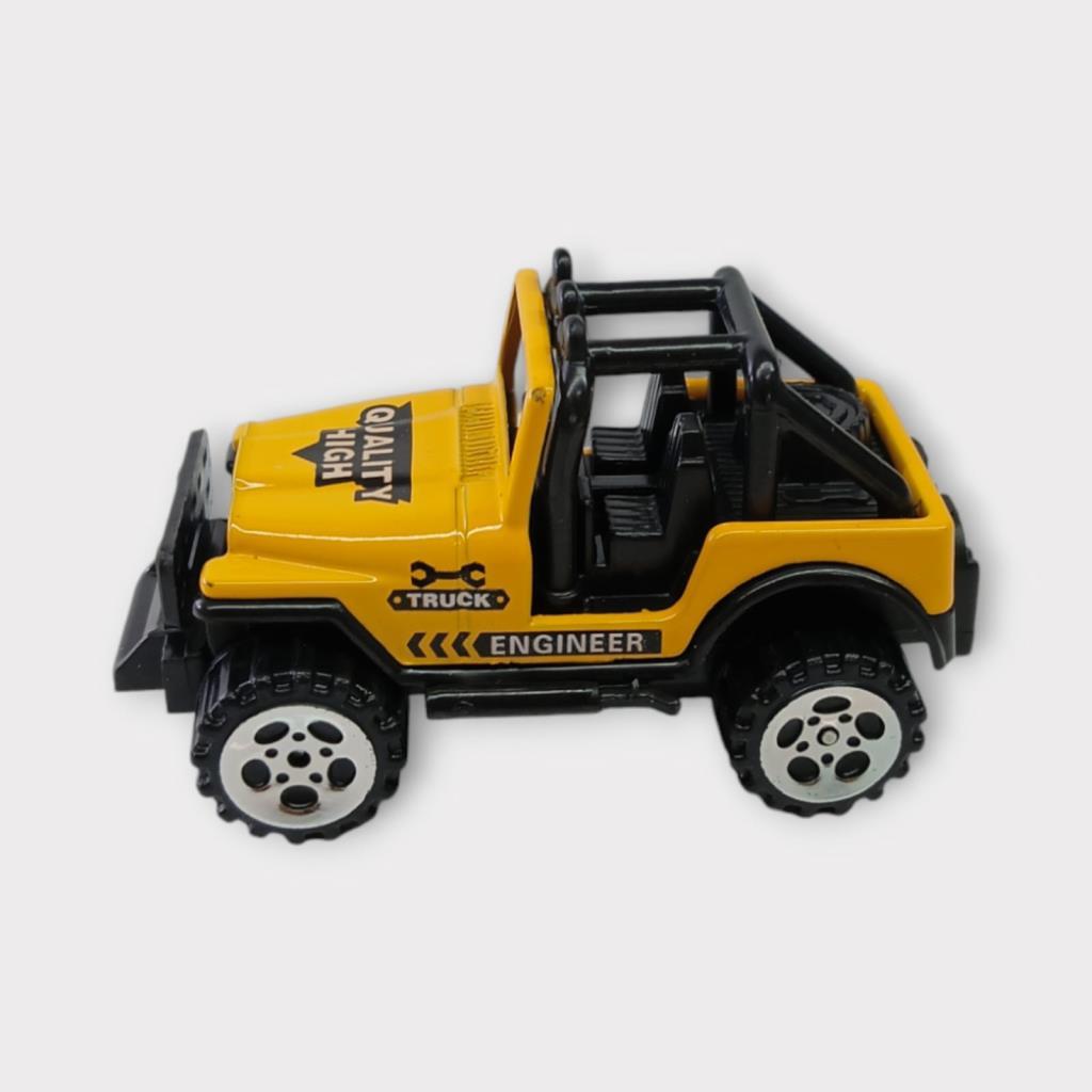 Küçük Metal İnşaat Araçları 7 cm - Jeep (Lisinya) Küçük Metal İnşaat Araçları 7 cm - Jeep (Lisinya)
