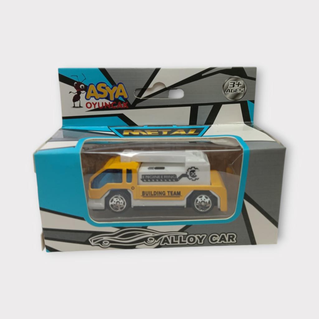 Küçük Metal İnşaat Araçları 7 cm - Kurtarma Kamyonu (Lisinya) Küçük Metal İnşaat Araçları 7 cm - Kurtarma Kamyonu (Lisinya)