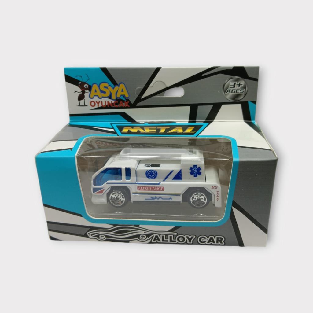 Küçük Metal Sağlık Hizmetleri Araçları 7 Cm - Merdivenli (Lisinya) Küçük Metal Sağlık Hizmetleri Araçları 7 Cm - Merdivenli (Lisinya)