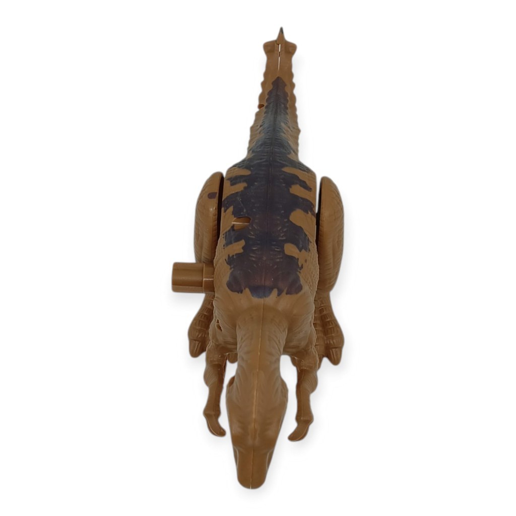 Kurmalı Dinazor Figürleri 20 cm - Anatosaurus - Kahverengi (Lisinya)