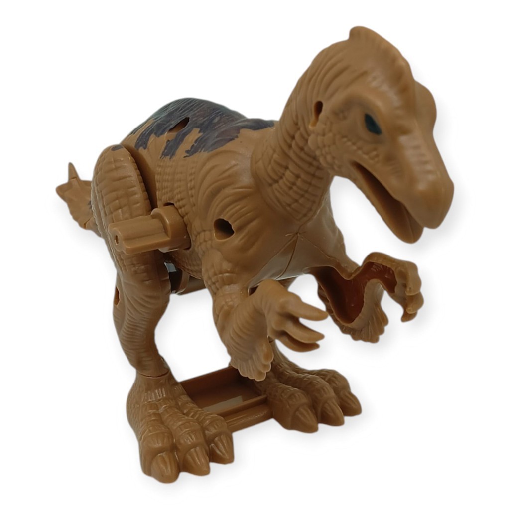 Kurmalı Dinazor Figürleri 20 cm - Anatosaurus - Kahverengi (Lisinya)