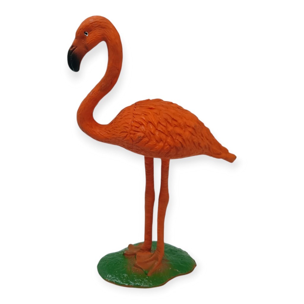 Hayvan Figürleri - Kuşlar -14 cm Flamingo  (Lisinya)