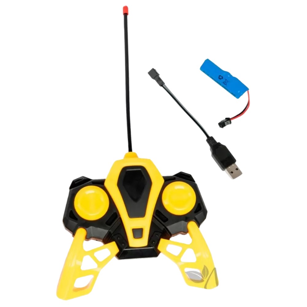 İş Makinaları Serisi - Şarjlı Uzaktan Kumandalı Excavator - Sarı (Lisinya)