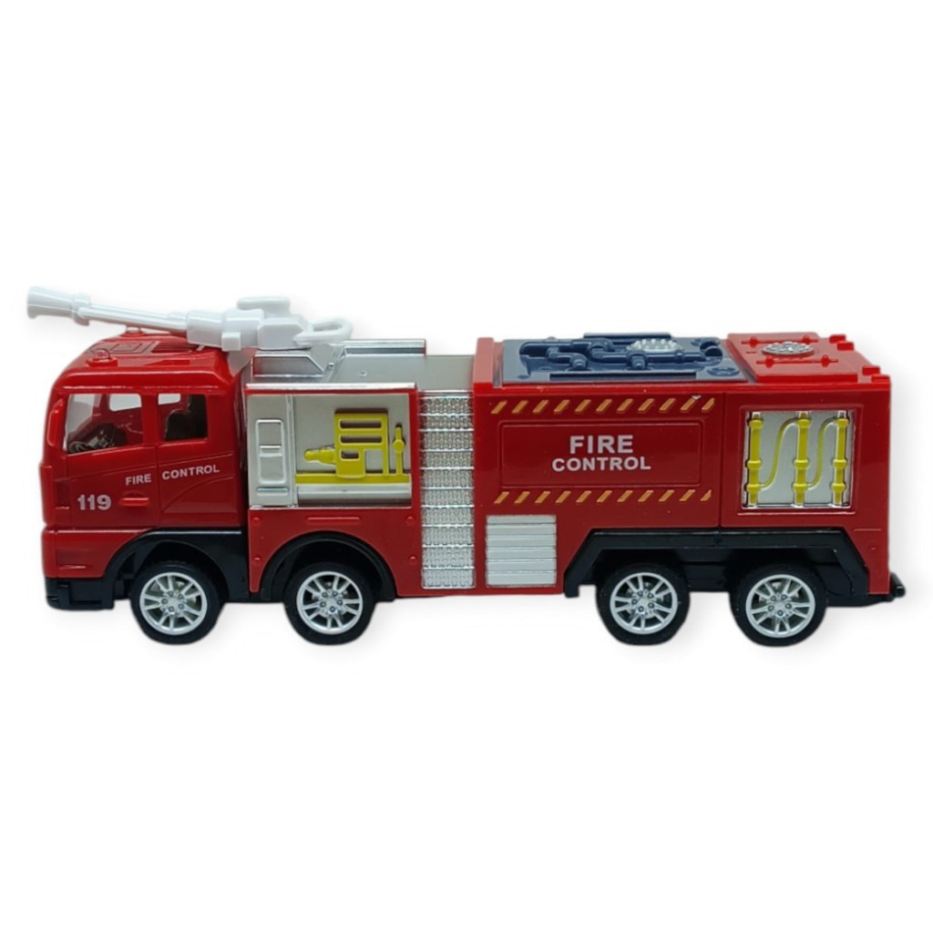 İş Makinaları Serisi - Sürtmeli İtfaiye Aracı 16 cm  - Panzer (Lisinya)