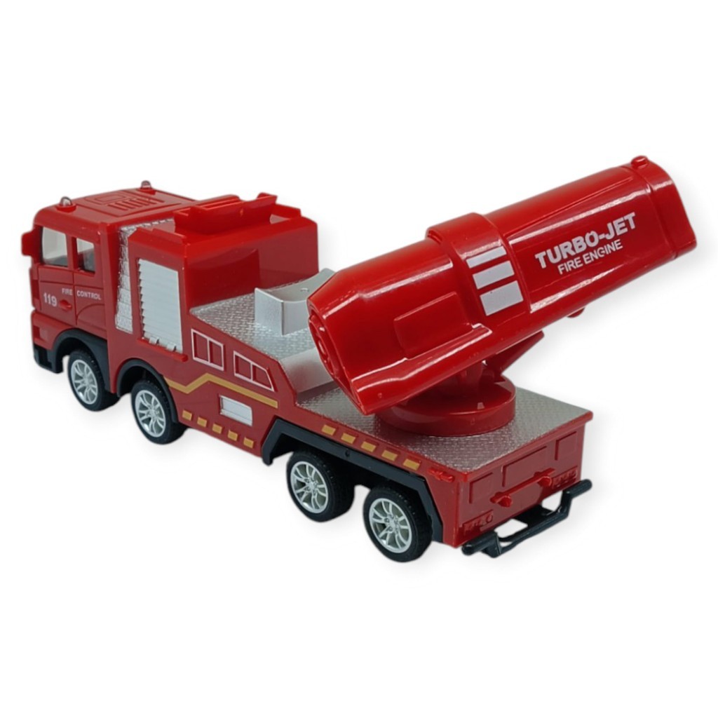 İş Makinaları Serisi - Sürtmeli İtfaiye Aracı 16 cm  - Turbo Jet (Lisinya)