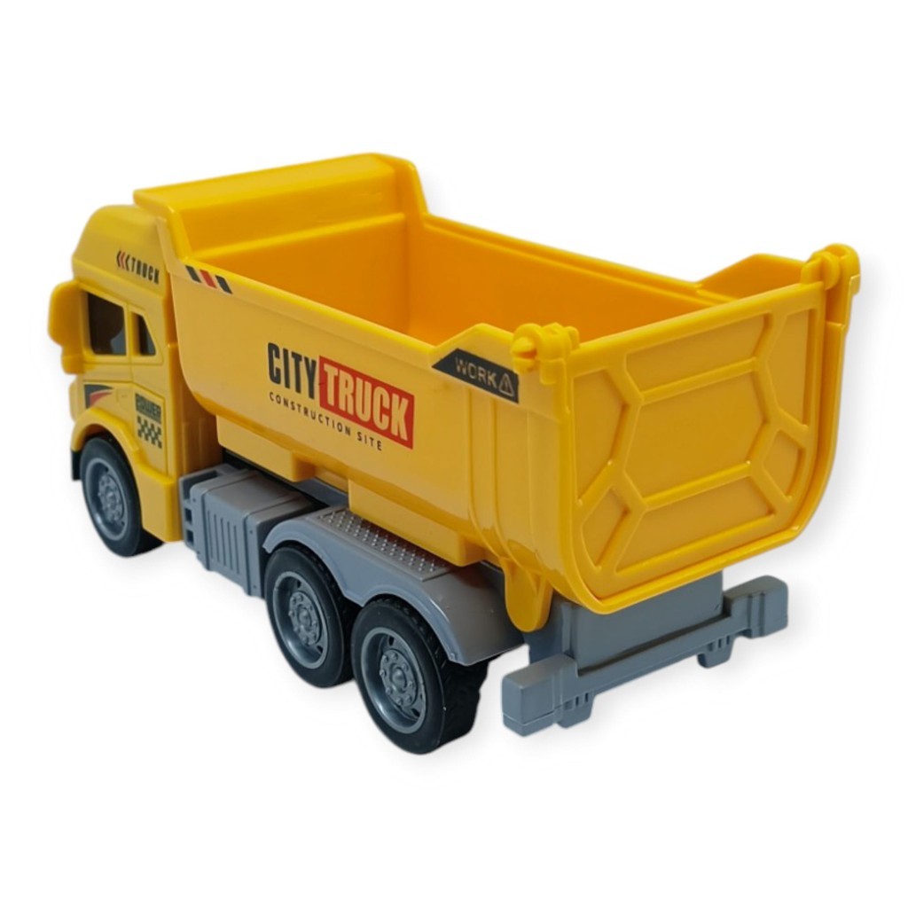 İş Makinaları Serisi - Sürtmeli Kamyon 12 cm  - 3624 (Lisinya)