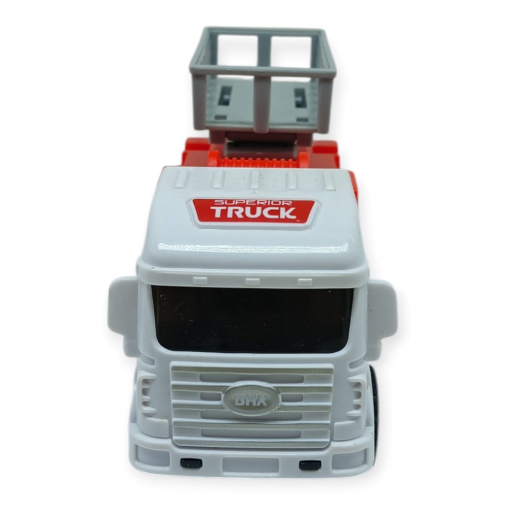 İş Makinaları Serisi - Sürtmeli İtfaiye Aracı 12 cm  - Asansör (Lisinya)