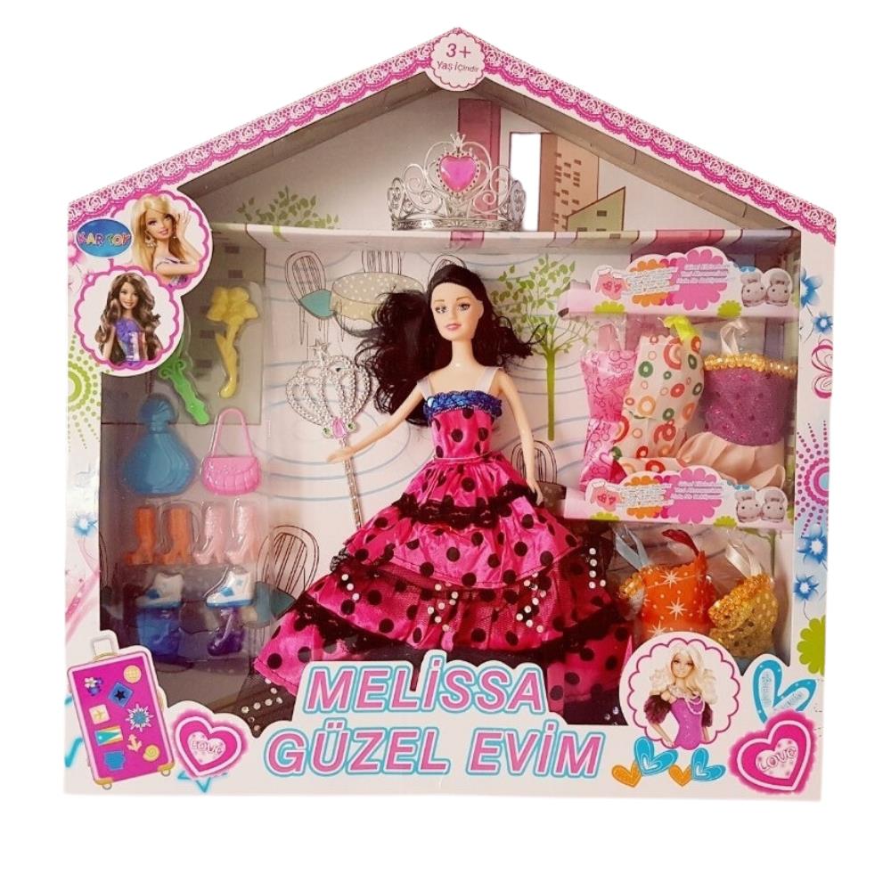 Bebek Yedek Elbiseli Ve Aksesuarlı - 1115-21 (Lisinya)
