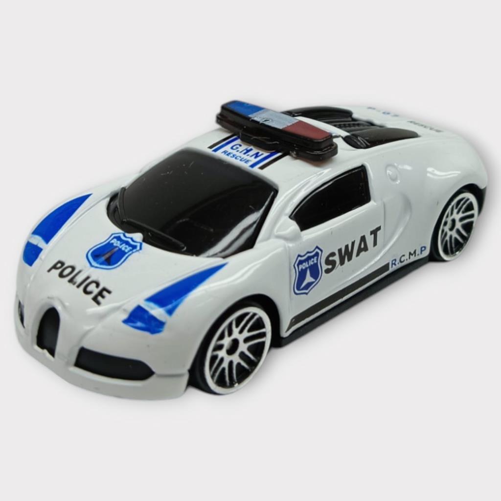 Metal Mini Polis Arabası 8 cm - Polis - 2 (Lisinya) Metal Mini Polis Arabası 8 cm - Polis - 2 (Lisinya)