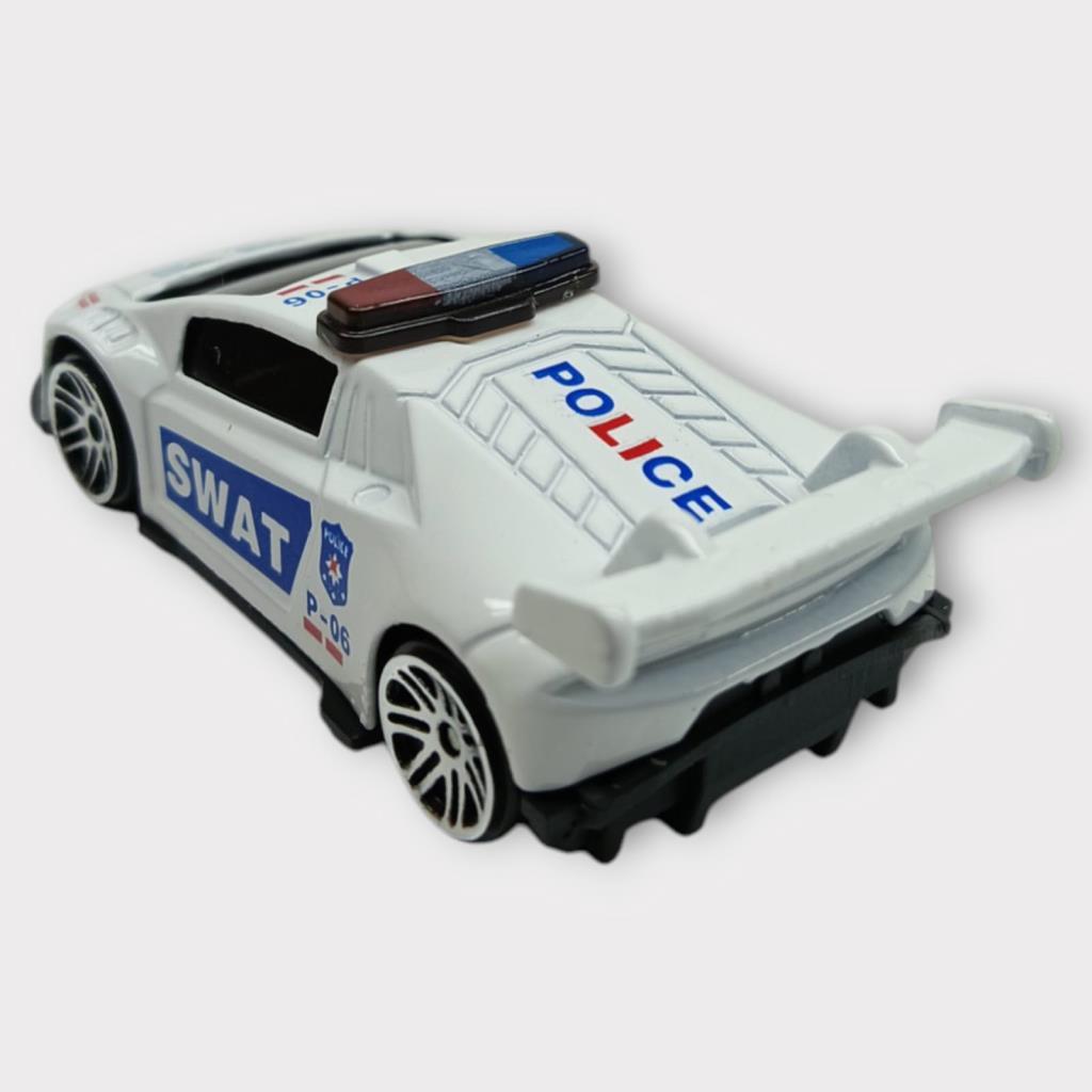 Metal Mini Polis Arabası 8 cm - Polis - 3 (Lisinya) Metal Mini Polis Arabası 8 cm - Polis - 3 (Lisinya)
