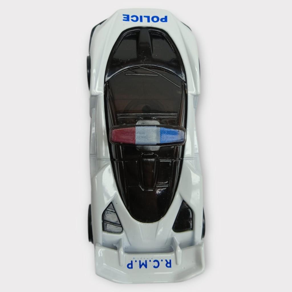 Metal Mini Polis Arabası 8 cm - Polis - 4 (Lisinya) Metal Mini Polis Arabası 8 cm - Polis - 4 (Lisinya)
