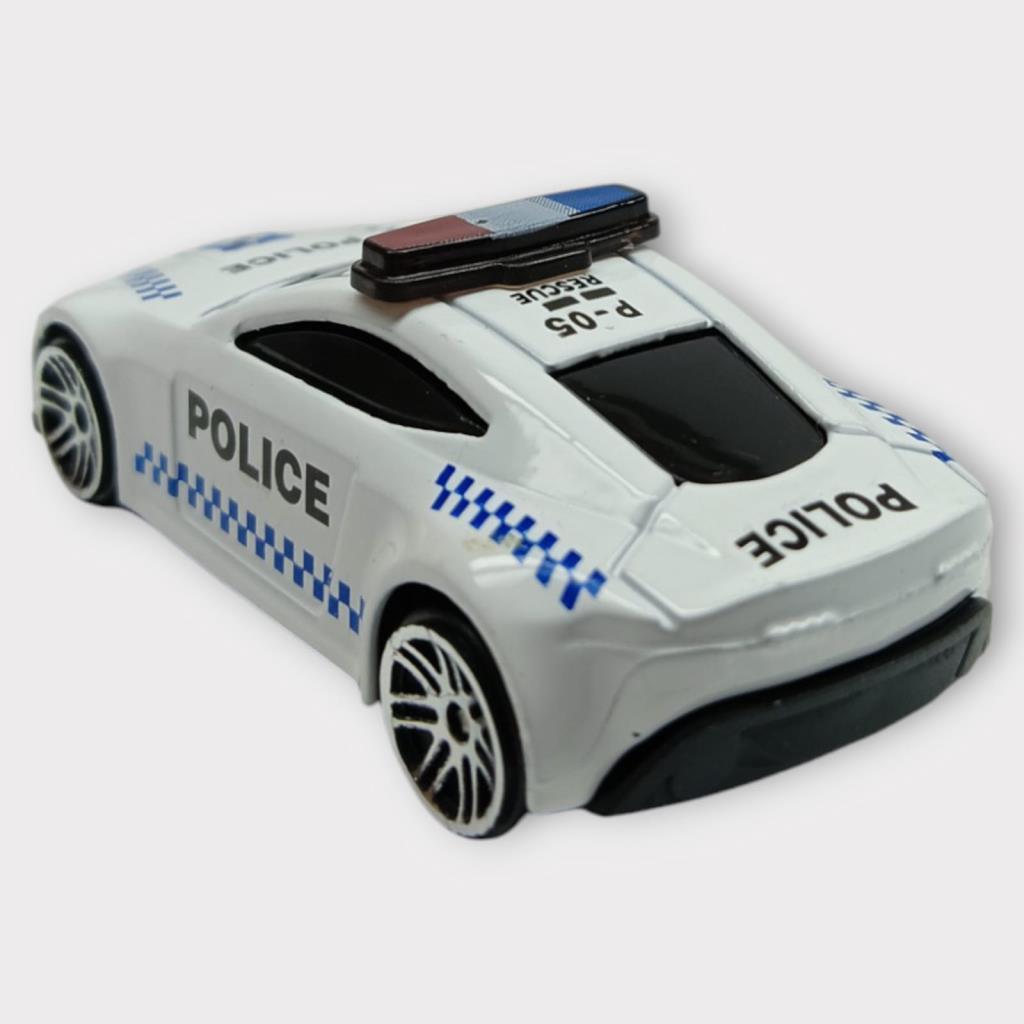 Metal Mini Polis Arabası 8 cm - Polis - 5 (Lisinya) Metal Mini Polis Arabası 8 cm - Polis - 5 (Lisinya)