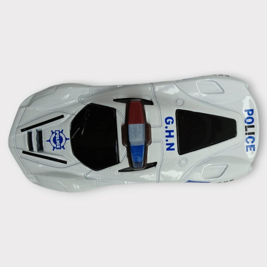 Metal Mini Polis Arabası 8 cm - Polis - 7 (Lisinya) Metal Mini Polis Arabası 8 cm - Polis - 7 (Lisinya)