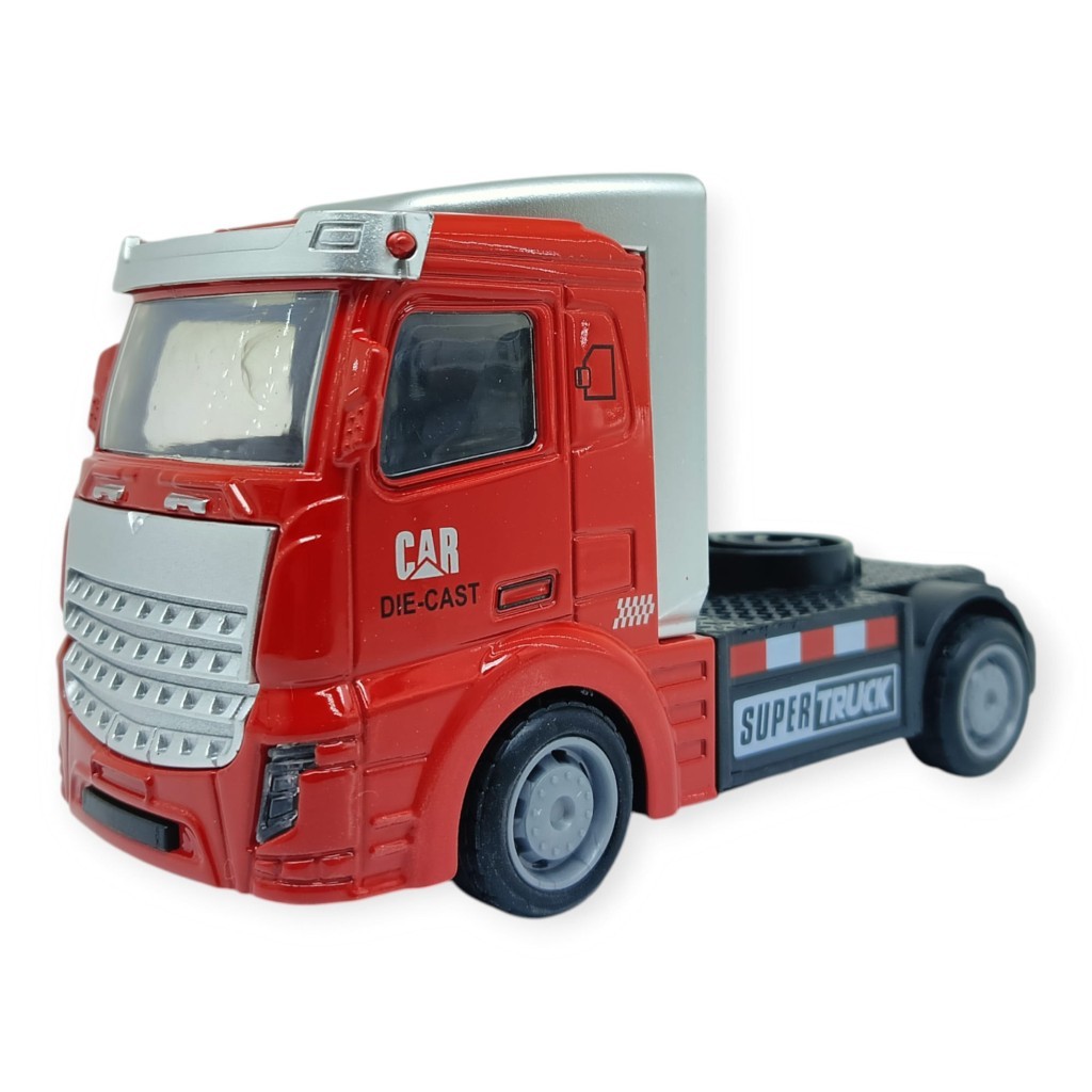 Çekbırak Metal Tır Kafası 12 cm - Kırmızı (Lisinya) Çekbırak Metal Tır Kafası 12 cm - Kırmızı (Lisinya)