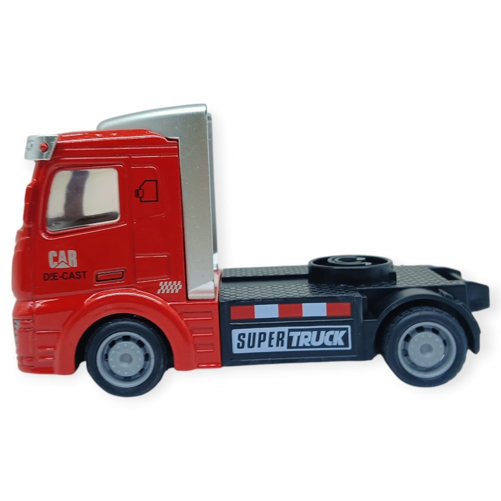 Çekbırak Metal Tır Kafası 12 cm - Kırmızı (Lisinya) Çekbırak Metal Tır Kafası 12 cm - Kırmızı (Lisinya)