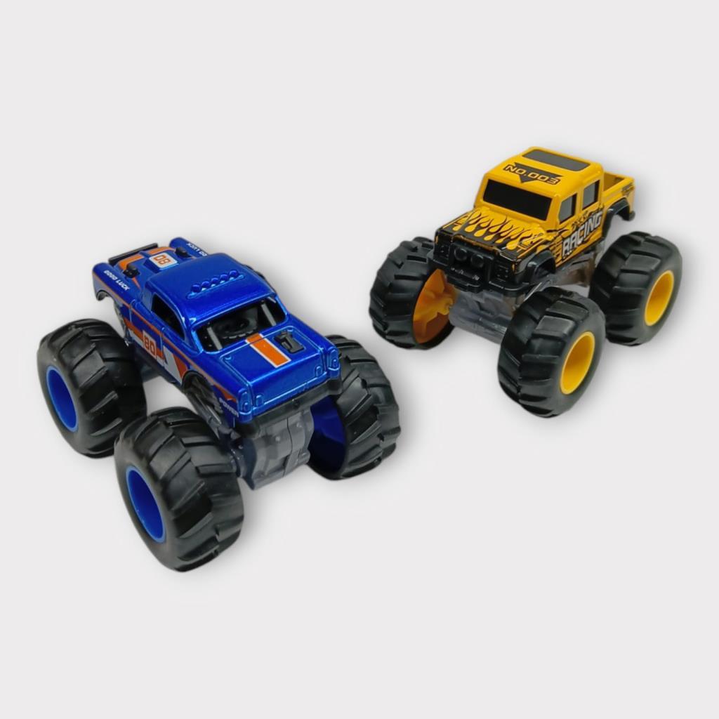 Mini Off-Road Araçlar 2'li - Sarı Lacivert (Lisinya) Mini Off-Road Araçlar 2'li - Sarı Lacivert (Lisinya)