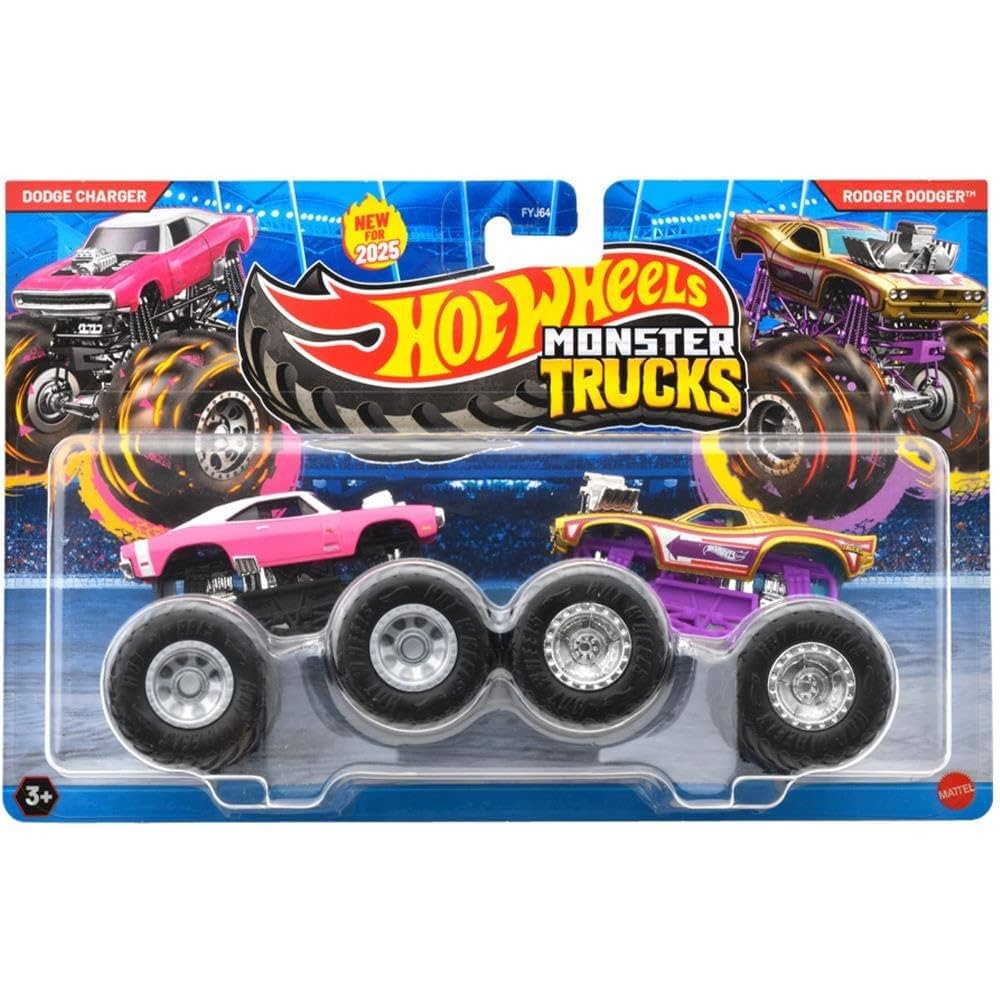 Monster 2li Araba - DODGE CHARGER & RODGER DODGER - FYJ64-JCC79 (Lisinya) Monster 2li Araba - DODGE CHARGER & RODGER DODGER - FYJ64-JCC79 (Lisinya)