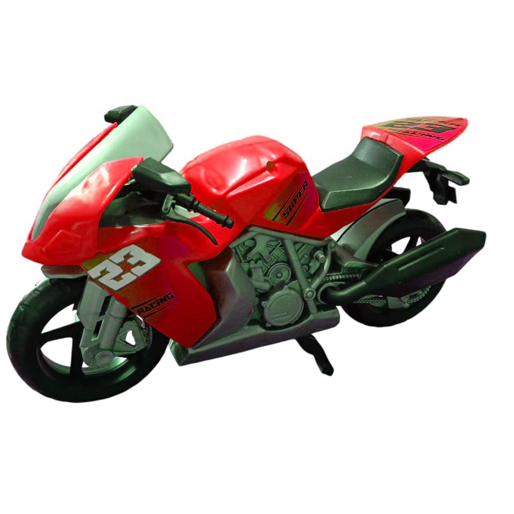 Moto Racing Yarış Motoru  29 cm Kırmızı (Lisinya)