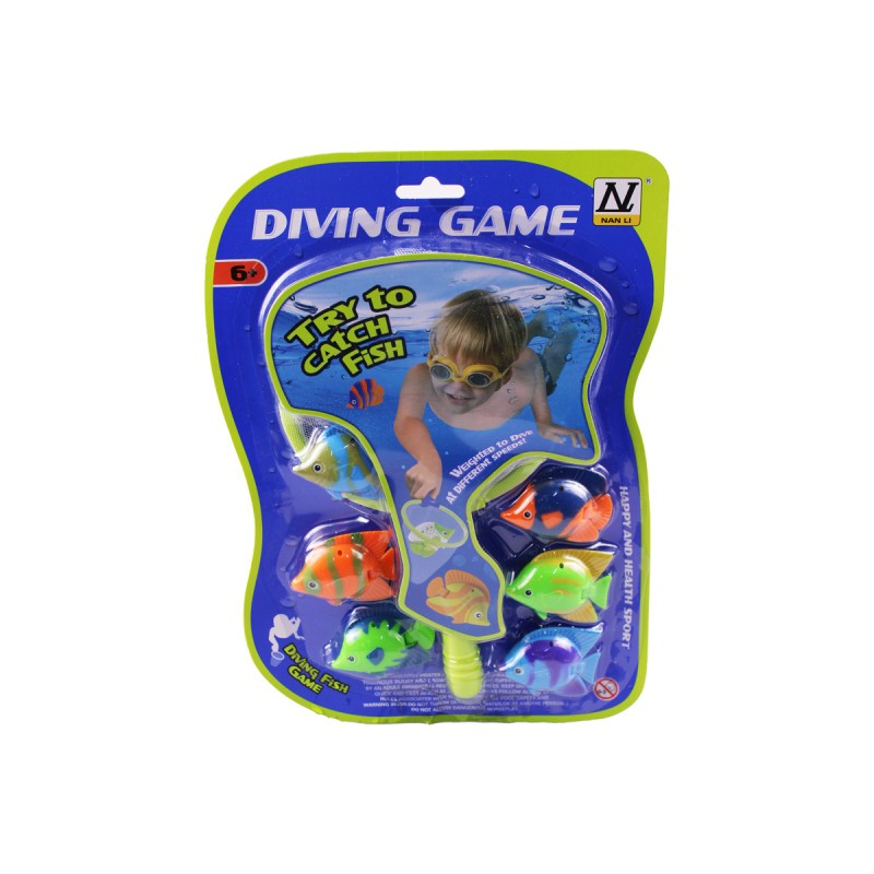 NL-08B - HAVUZ OYUNU - 5Lİ BALIKLAR KEPÇELİ 72 (Lisinya)