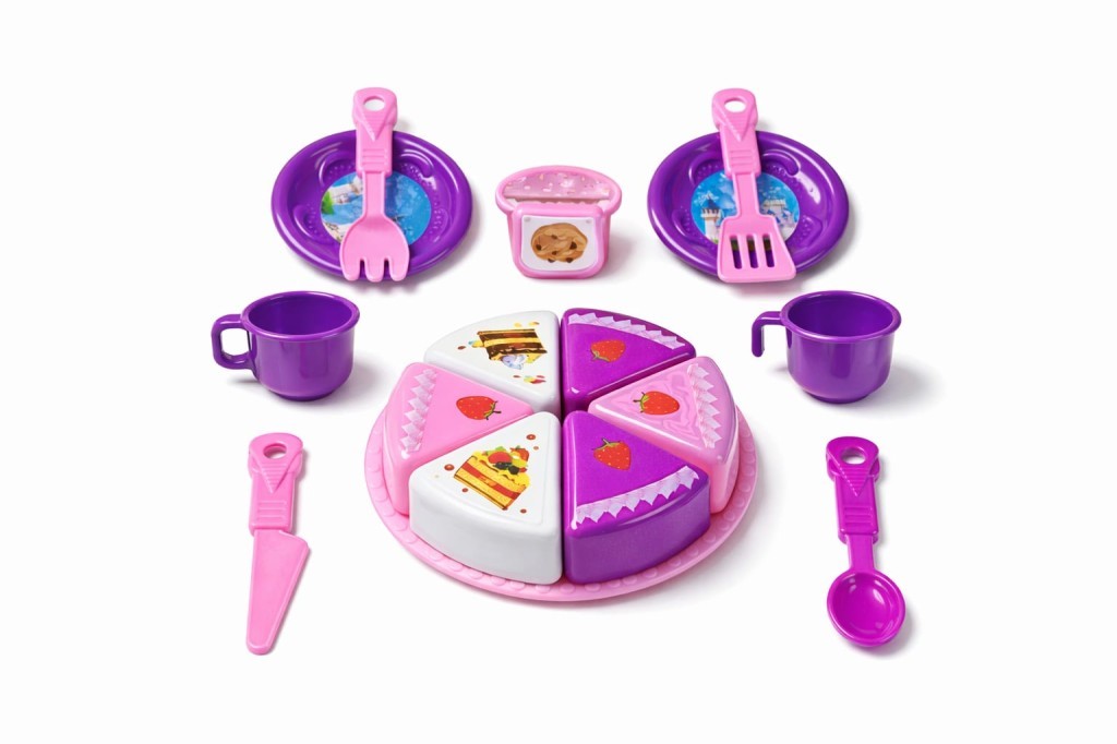 Evcilik Seti - 16 Parça Fincan ve Pasta Seti - SP-918  (Lisinya)