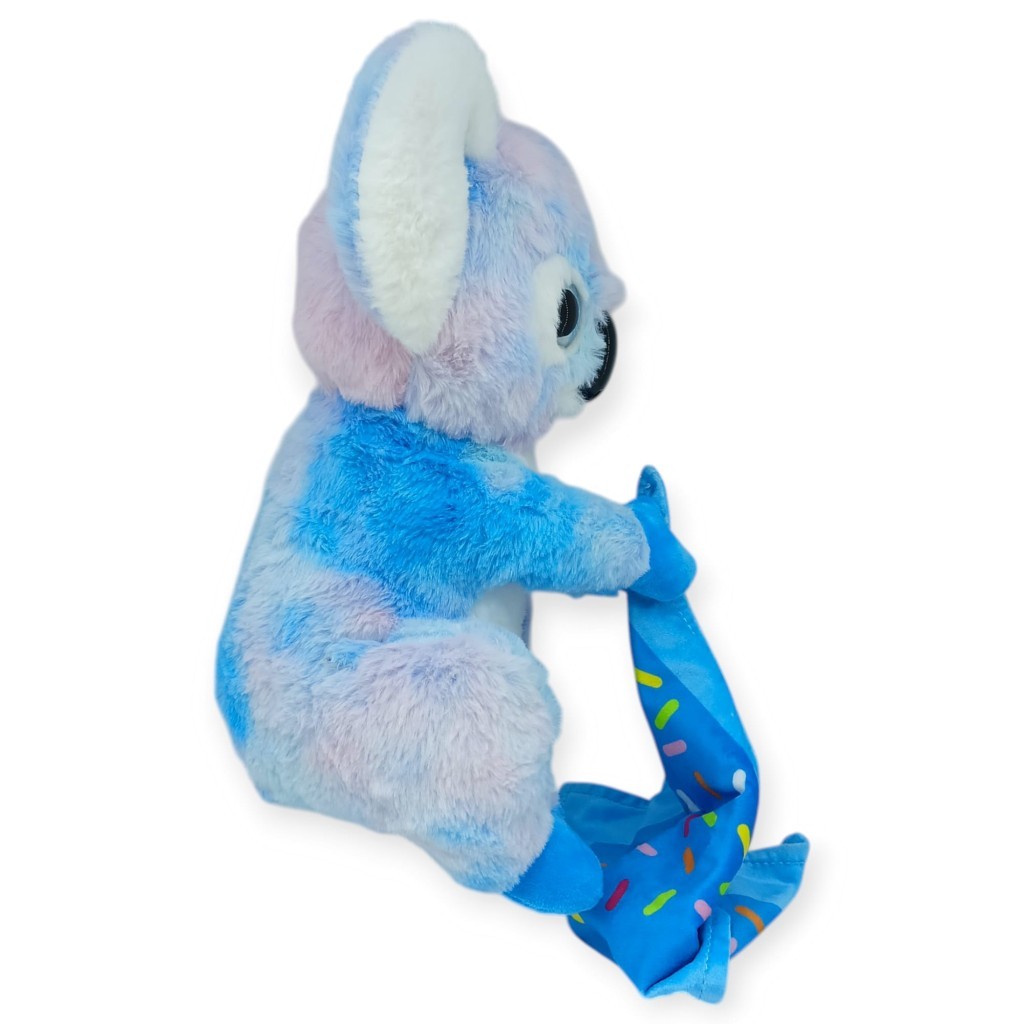 Peluş Battaniyeli Koala 30 cm - Mavi (Lisinya)