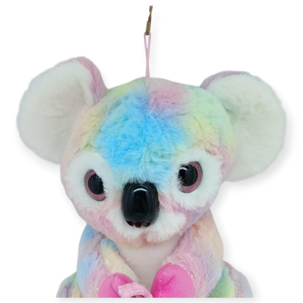 Peluş Battaniyeli Koala 30 cm - Pembe (Lisinya)