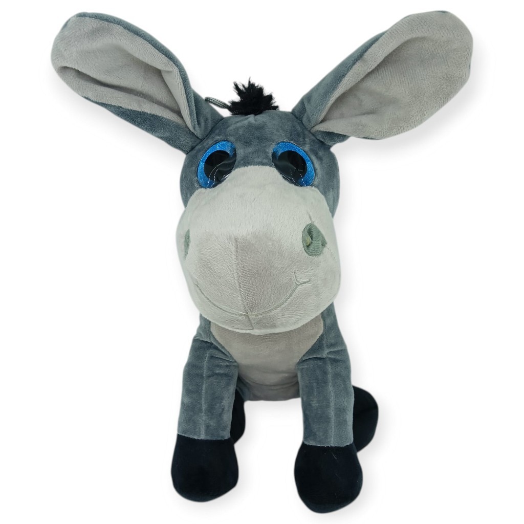 Peluş Cam Gözlü Hayvanlar 25 cm - Eşek (Lisinya) Peluş Cam Gözlü Hayvanlar 25 cm - Eşek (Lisinya)