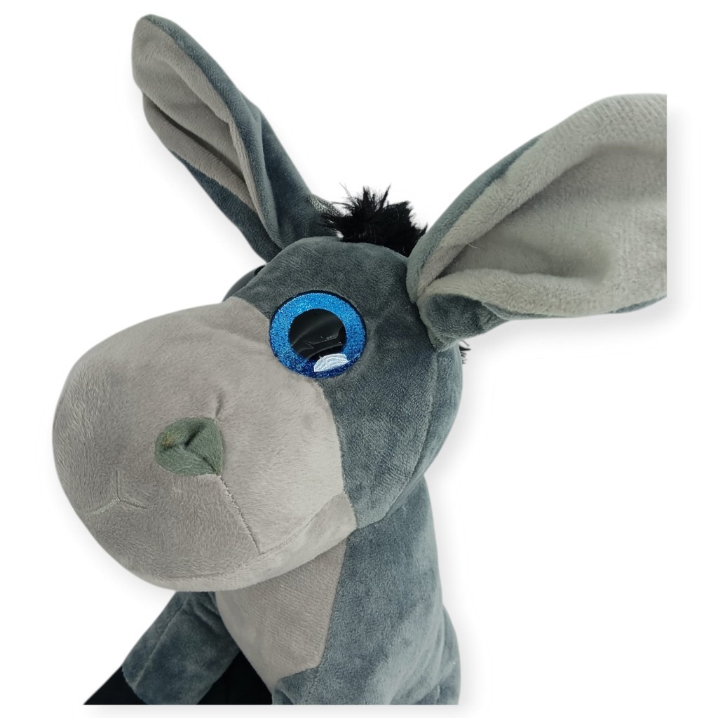Peluş Cam Gözlü Hayvanlar 25 cm - Eşek (Lisinya) Peluş Cam Gözlü Hayvanlar 25 cm - Eşek (Lisinya)