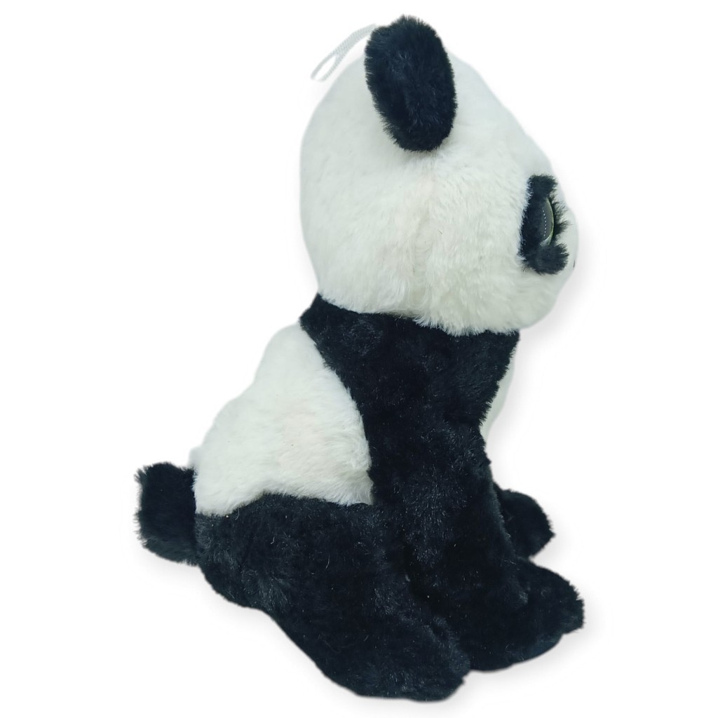 Peluş Cam Gözlü Hayvanlar 25 cm - Panda (Lisinya)